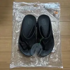 ウーフォス　リカバリーサンダル　ブラック