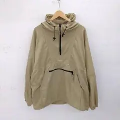 ∀ 20SS unfil シルクコットンツイル パッカブルアノラックパーカー
