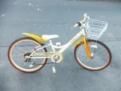 24インチ 子供 自転車 6段ギア 自動LEDライト