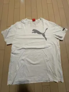PUMA ホワイト Tシャツ XL