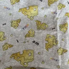 ユニクロ Be OTHER チーズ柄 Tシャツ