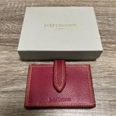 未使用 ジェイアンドエムデヴィッドソン アコーディオンウォレット 財布 レザー