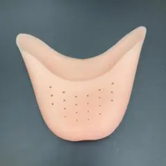 バレエ用 シリコン トゥパッド トゥパット ベージュ 穴あき