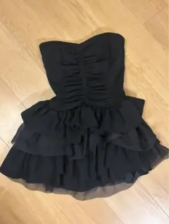 黒ミニワンピース　snidel