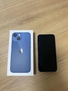 Apple iPhone 13mini ブルー 本体 箱付き