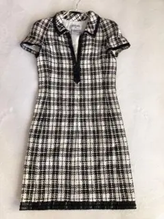 CHANEL チェック ワンピース