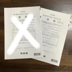 2024年度 第二回サクセスクリニック 解答あり 2024年度 第二回サクセスクリニック 解答あり - メルカリ