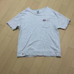 CHUMS グレー Tシャツ XLサイズ ポケット付き