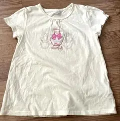 キッズ Tシャツ シシュノン プリント 刺繍130