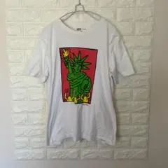 UNIQLO UT ユニクロ 自由の女神 ホワイト Mサイズ Tシャツ 美品