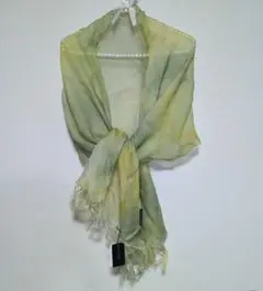 ANNE KLEIN イエロー系 シフォンストール