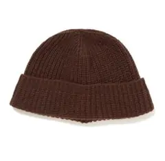 nonnative ニット帽 2色セット ニットワッチ 帽子 綿 麻 やわらかい ヒモつき 後ろギャザー