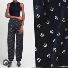 Alexander wang ジョガーパンツ 黒