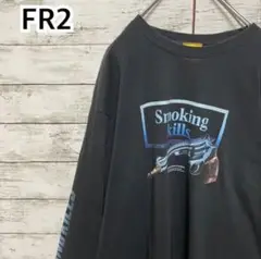 【即完売モデル】FR2☆ ビッグロゴ smokingkillsロンT