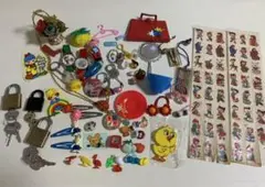 昭和レトロ★ミニチュア★玩具★雑貨★ボタン★キーホルダー南京錠★まとめ売り