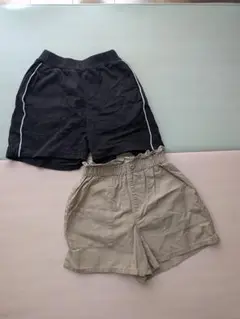GU ハーフパンツ 2色セット