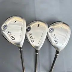 ゼクシオ フェアウェイウッド 3, 5, 7セット フレックスSR