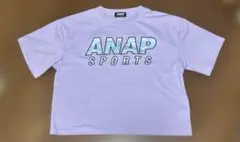 ANAP SPORTS 半袖シャツ　ラベンダーカラー　160
