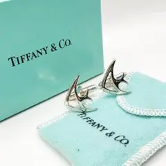 2716-3 保存箱・袋付き✨Tiffany カフス　SV925