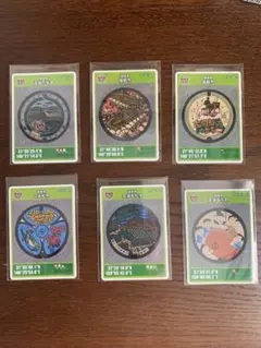 福島県 マンホールカード6枚セット