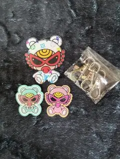 ヒスミニアクリルキーホルダーセット 3種