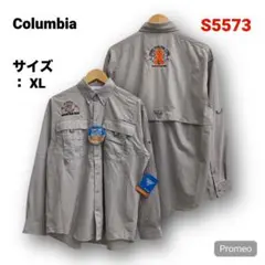 【即購入OK】タグ付き Columbia PFG ドライシャツ サイズS グレー