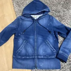 ヤヌーク×ジェオグラフティーデニットラウンジパーカーコラボ別注