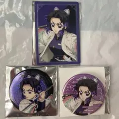 劇場版「鬼滅の刃」無限城編　胡蝶しのぶ　缶バッジ　箱押しランダムカード　セット