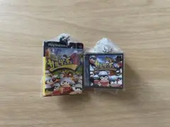 ガチャ　ゲームパッケージ ミニチュアチャーム サルゲッチュ　2
