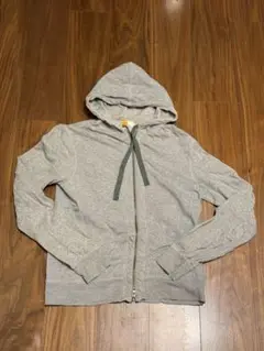 EZ by Zegna 三陽商会 パーカー グレー M 日本製 高級素材