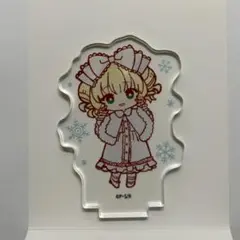 ローゼンメイデン アクリルぷちスタンド レトローアートイラスト　雛苺　雪ver