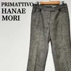 【美品】HANAE MORI ハナエモリ ビジネスパンツ ストレートパンツ