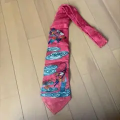 ディズニー Disney シルク ネクタイ グーフィー