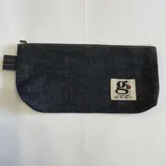 デニムマルチポーチ　ジービー製作所（岡山県倉敷市児島地区）　20.5×10.5