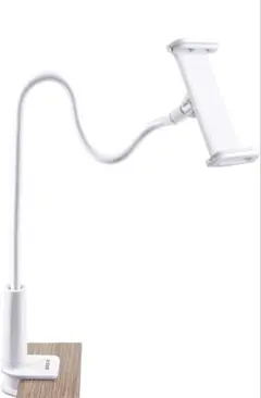 【美品】ホワイト スマホスタンド 360度回転　AKEiE