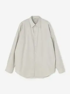 AURALEE 22aw ダスティーペールグリーン シャツ オーラリー