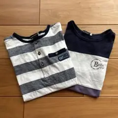 BeBe べべ Tシャツ2点まとめ売り
