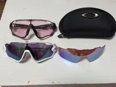 Oakley jawbreaker ２本セット＆スペアレンズ