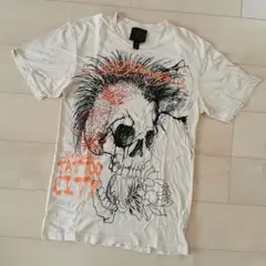 Ed Hardy スカルデザイン Tシャツ Mサイズ