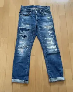 Hysteric Glamour デニム/スタッズ/ダメージ