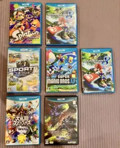 Wii U ゲームソフト 7本セット
