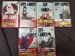 SPY×FAMILY 全6巻セット 特典付き　4-6巻初版本