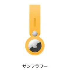 Apple AirTag ループ MK0W3FE/A サンフラワー