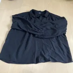 UNIQLO ブラック 長袖シャツ M
