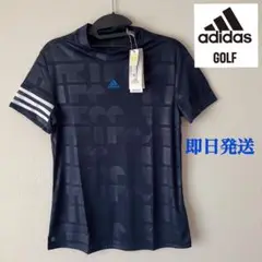 M新品定価8490円/アディダス/ゴルフ/レディースモックネックシャツ