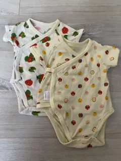 UNIQLO 半袖ボディスーツ 6070サイズ 2点セット