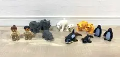 レゴ　デュプロ　動物11体　人形2体　セット