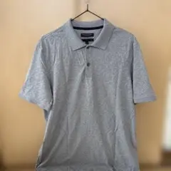 BANANA REPUBLIC スリムフィット ポロシャツ L グレー