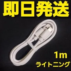 iPhone 充電器 USB ライトニングケーブル 1m 1本