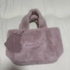 JILL by JILL STUART ファーハンドバッグ ピンク
